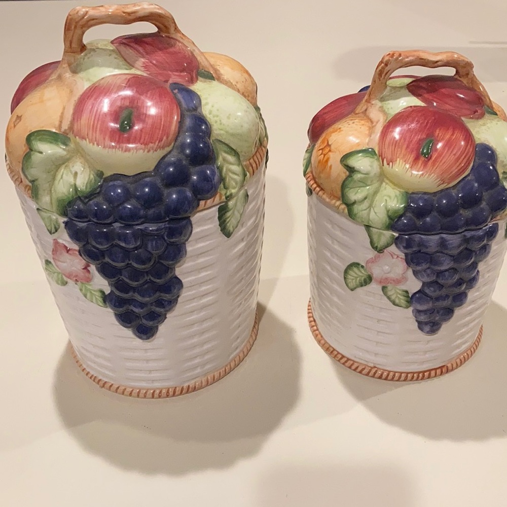 2 Piece Canister Set